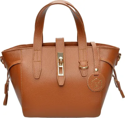 Produktbild von Luisa Vannini_Handbag_AW25 LV 127_COGNAC