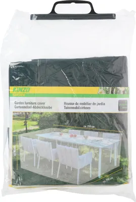 Produktbild von Abdeckplane für Gartenmöbel ca 210 cm Schutzhülle für  Sitzgruppe Tisch  PE