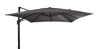 Produktbild von Lesli Living Sonnenschirm Ampelschirm "Virgo Flex" Grey Edition 3x3m