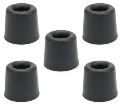 Produktbild von 5x sossai Türstopper NTS7 | CLASSIC | Schwarz