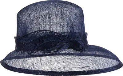 Seeberger Sinamay Glocke in blau