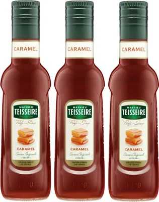 Produktbild von Teisseire Getränke-Sirup Caramel 0,25L (3er Pack)