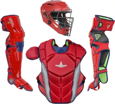 Obrázek produktu pro All Star CKCC-5-LGE MVP Pro Catchers Kit pro dospělé Scarlet/Navy