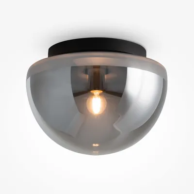 Produktbild von Maytoni  Deckenleuchte Glasy 1x E27 excl. Schwarz aus Metall 800 Lumen 60W für Küche, Schlafzimmer, Wohnzimmer, Esszimmer, Lobby