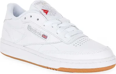 Produktbild von Reebok Club 85 in Weiß/Gum für Damen – 7 UK - 40.5 EU - 9.5 US / White Gum