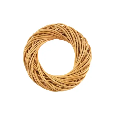 Produktbild von MIKONI Weidenkranz | Ø 25 cm | HELL-BRAUN | Türkranz Weidenkugel Weidenball Dekokranz Dekorationskranz Hochzeitsdekoration Dekokugel Weide