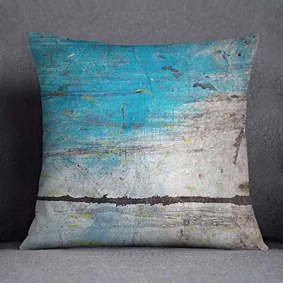 Kissenbezug 45x45 cm, mehrfarbig, Fahrzeug-Motiv, mit Reißverschluss