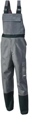 Produktbild von Schweißerschutzlatzhose Weld Shield Gr.50 grau/schwarz