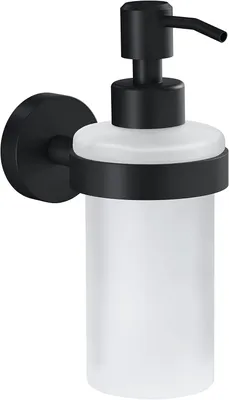 Obrázek produktu pro tesa MOON BLACK Wandseifenspender matt inkl. Klebelösung