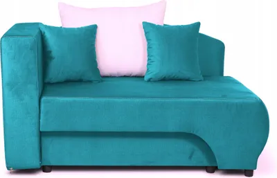 Produktbild von Schlafsofa - mit Bettkasten - Türkis - 2 Sitzer Sofa - Couch mit Schlaffunktion - Stilvoll Bettsofa - Wohnzimmer Polstersofa - MOON