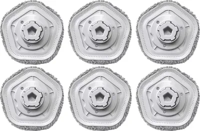 Produktbild von Robotersauger Wischpads, Mikrofaser Material, Einfache Pflege, 6Stück