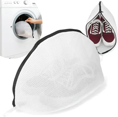 Immagine prodotto di Borsa con cerniera per scarpe Sacchetto per il lavaggio delle scarpe in lavatrice