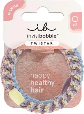 Produktbild von Invisibobble Twistar Lavender Braids 3st