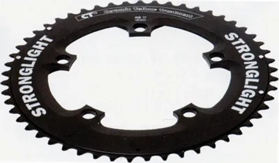 Produktbild von Stronglight Kettenblatt Cromo Time Trial 53 Z. Schwarz