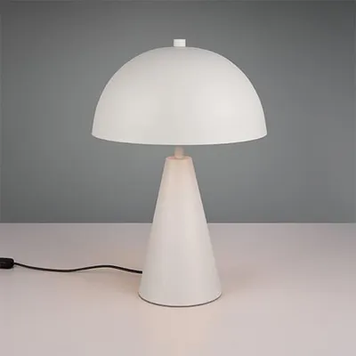 Immagine prodotto di Lampada da tavolo minimalista ALFIE grigia 1xE27x40W in metallo, dimensioni: 43x30x30 cm, IP20, Trio