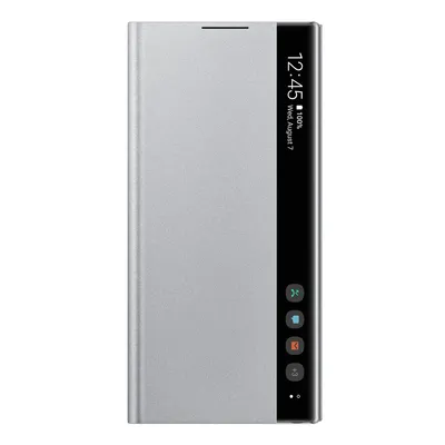 Immagine prodotto di Samsung Clear View Cover EF-ZN970 per Galaxy Note 10 | Argento