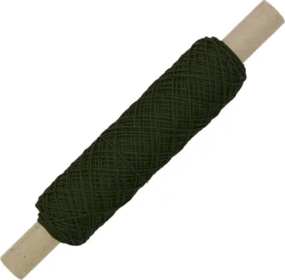 Produktbild von Schmuckschnur Perlenschnur 0,5mm x 100m Perlenfaden Polyester, Festigkeit 80N, Farbauswahl, Farbe:khaki