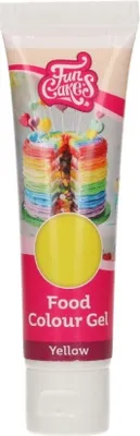 Produktbild von FunCakes Edible FunColours Gel - Yellow 30g