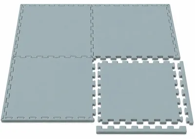 Productafbeelding van 4-delige speelmat, kinderpuzzelmat, kruipmat, vloermat, kinderkamer. (50x50 cm)