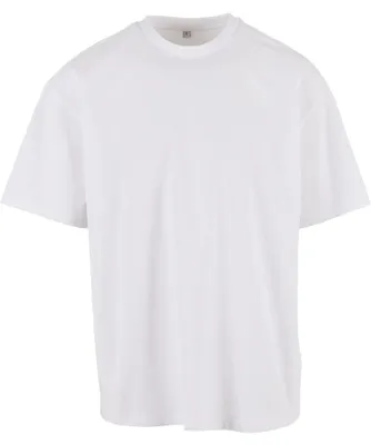 Immagine prodotto di Build Your Brand T-shirt da uomo a maniche corte Strihall bianco 5XL
