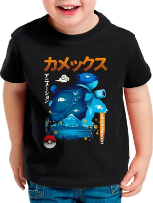 Produktbild von BaumwolleCloud Water Pride Kinder T-Shirt monster game online
