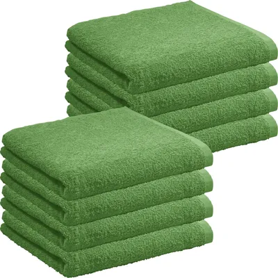 Produktbild von REDBEST Duschtuch Oceanside" 8er-Pack grün 70x140 cm"