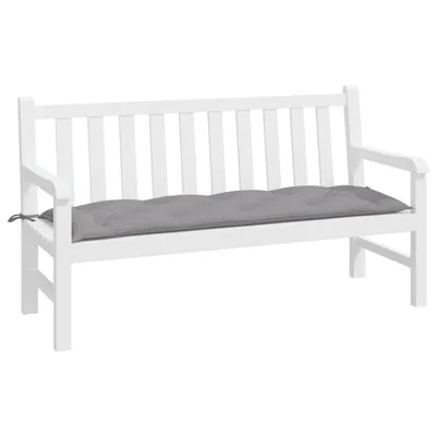 Produktbild von vidaXL Gartenbank-Auflage Grau 150x50x7 cm Oxford-Gewebe