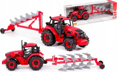Produktbild von POLESIE Polesie 91338 Traktor Belarus mit Pflug