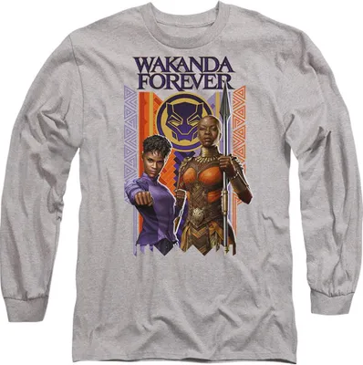 Produktbild von Black Panther: Wakanda Forever - T-Shirt für Herren/Damen Uni TV14636 (XXL) (Sport Heide)