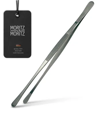 Productafbeelding van Moritz & Moritz klemmen, 30 cm, rond, keuken, roestvrij staal, zilver
