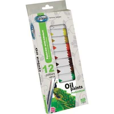 Obrázok produktu pre Farby olejne w tubce, 12 kolorów, 12 ml