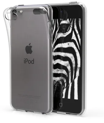 Produktbild von kwmobile Hülle kompatibel mit Apple iPod Touch 6G / 7G (6. und 7.Generation) - Silikon Backcover Schutzhülle - Cover Case in Transparent