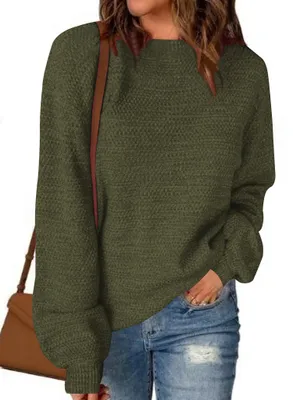 Immagine prodotto di Solidchoice - Maglione da donna in maglia, modello oversize