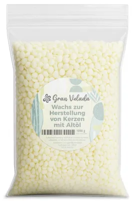 Produktbild von Gran Velada - Kerzenwachs für Kerzen aus Altöl 66-70 °C 1 kg