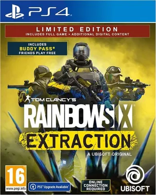 Produktbild von Playstation Games Ps4 Tom Clancy´s Rainbow Six Extraction Limited Edition (fr/nl/multi In Game) Durchsichtig  Durchsichtig One Size