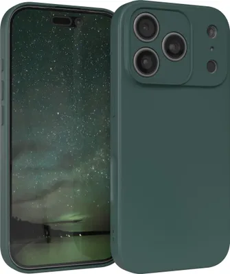Produktbild von EAZY CASE - TPU Hülle für Apple iPhone 17 Pro, TPU Case stoßfeste Handyhülle, weiches Cover mit Kameraschutz, Silikonhülle in Grün