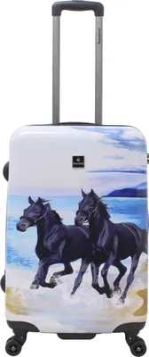 Produktbild von Saxoline Koffer Horse mit praktischen Tragegriffen schwarz-mehrfarbig One Size