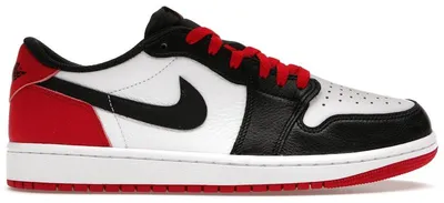 Image de Jordan 1 Retro Low OG Black Toe (2023) - Taille européenne 38,5