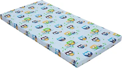 Produktbild von Best For Kids Babymatratze 60x120 cm rollbare Kindermatratze mit Baumwollbezug Schaumstoffmatratze Babybettmatratze mit Reisetasche Kinderbettmatratze