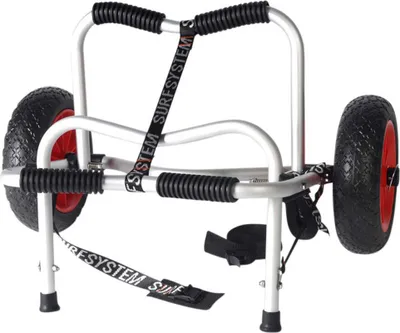 Obrázok produktu pre Surf System Sup Kajak Transport Trolley Black Black Jedna veľkosť