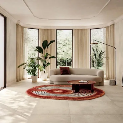 Produktbild von CASA39 Fliesen Betonoptik Weiss 60x60 cm Gigacer Concrete