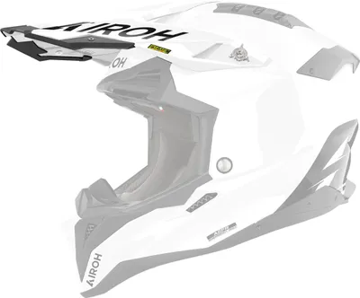 Zdjęcie produktu dla Daszek do kasku Airoh Aviator 3, kolor biały