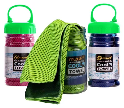 Obrázok produktu pre 3 Športové uteráky - ultraľahké, chladivé, rýchloschnúce fitness uteráky