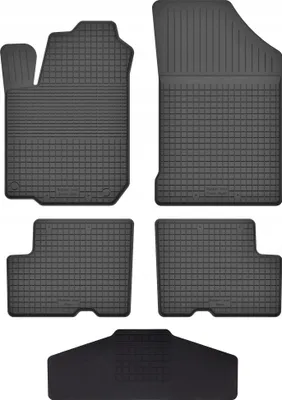 Produktbild von Gummi Fußmatten Set Für: Dacia Sandero Ii Fl (2018-2021) Gummimatten Schwarz
