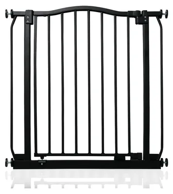 Imagen del producto de Barrera de seguridad Safetots con parte superior curvada, de 71 cm a 80 cm, color  mate