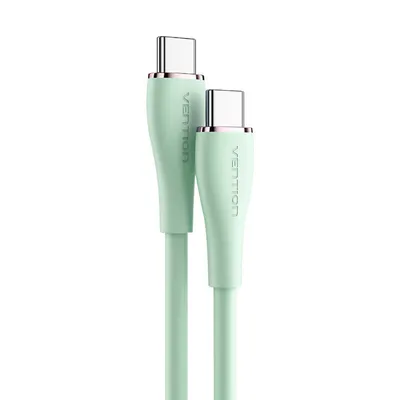 Produktbild von Vention TAWGG, 1,5 m, USB C, USB C, USB 2.0, 0,48 Gbit/s, Grün