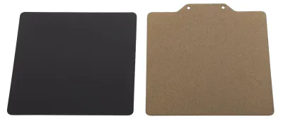 Zdjęcie produktu dla Płyta konstrukcyjna ze stali sprężynowej, magnetyczna, 120 x 120 mm, dwustronna, powlekana proszkowo PEI, do akcesoriów do drukarek 3D Voron