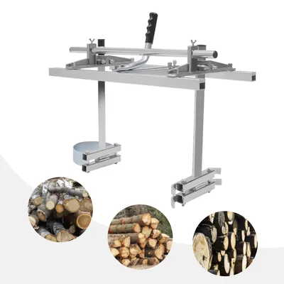Produktbild von Kettensägenmühle Tragbare Chainsaw Mill 14"-36" Planking Lumber Cutting Bar Aluminium Stahl Mig Schweißen Sägewerk Stahlschweißmühle klein Holz Sägehilfe