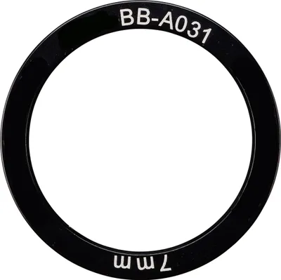 Produktbild von Polloadwellenfüllring ergeht 38 x 30 x 7,0 mm - Aluminium (3 Teile)