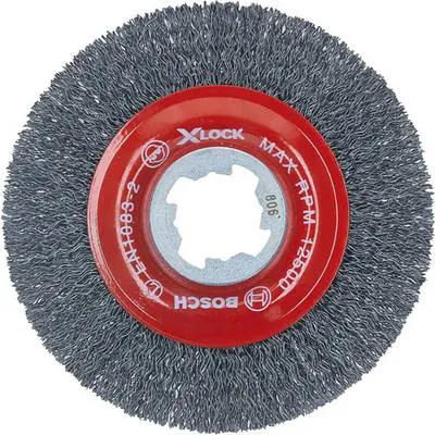 Immagine prodotto di Bosch clean for Metal - Rundbürste - für Metall - 115 mm - X-LOCK